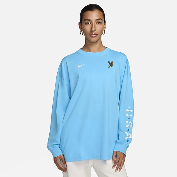 Sale Loose Performance Long Sleeve Shirts. Nike